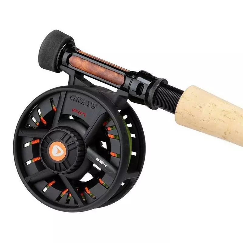 ENSEMBLE MOUCHE GREYS FIN EURO NYMPH FLY COMBO - Image 2