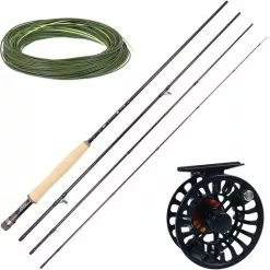 ENSEMBLE MOUCHE JMC REFLEX R2 10 #2/3 + MAMBA + SOIE VISIOLIGHT #3 OFFERTE