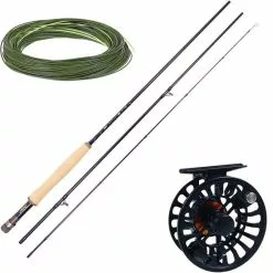 ENSEMBLE MOUCHE JMC REFLEX R2 8.6 #4/5 + MAMBA + SOIE VISIOLIGHT #5 OFFERTE