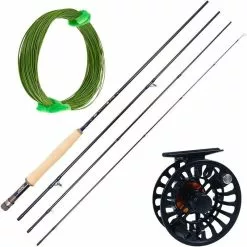 ENSEMBLE MOUCHE JMC REFLEX R2 9 #5/6 + MAMBA + SOIE WAVE OFFERTE