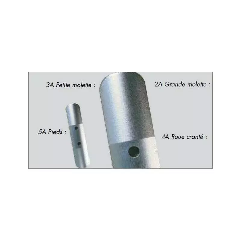 FLY REEL SPARE PARTS VIVARELLI SERIE ALU