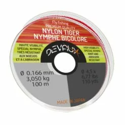NYLON MOUCHE DEVAUX NYMPHE TIGER NYMPHE BICOLORE - 100M