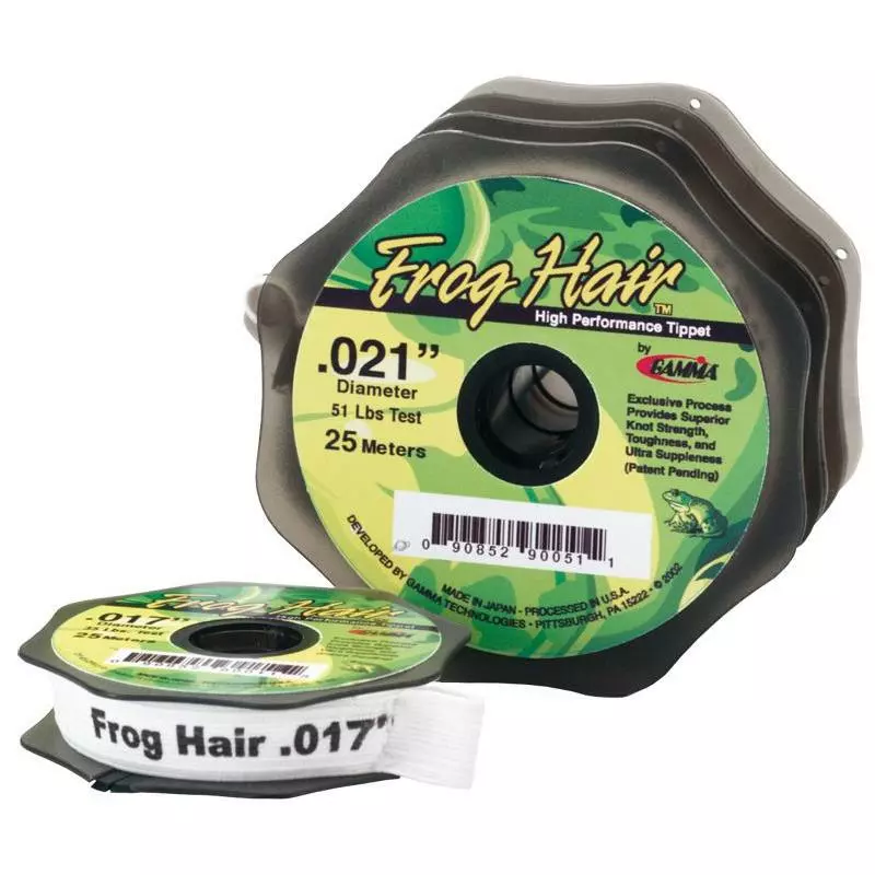 SALTWATER MONOFILAMENT GAMMA FROG HAIR 100 M